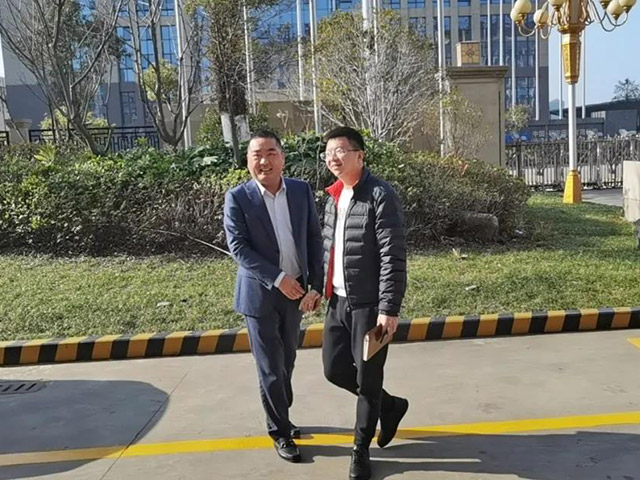 新春伊始，龙湾区空港管委会向导率队莅临集团走访慰问